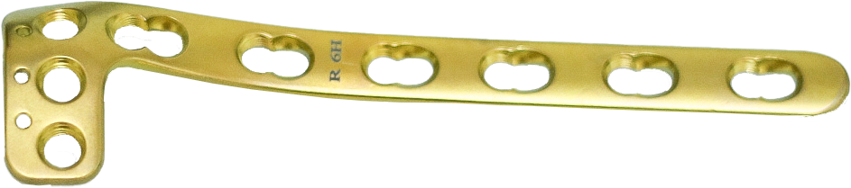 L-подібна блокуюча пластина для великогомілкової кістки ,ліва, ЕЙЧ БІ ОРТО